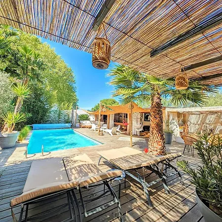Vila Oliva Jacuzzi Sauna Billard Piscine Chauffee Langlade